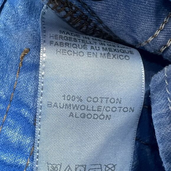 True Religion Little Boys Size 5 Denim Adjustable Waist Snap Button Shorts - Picture 11 of 13